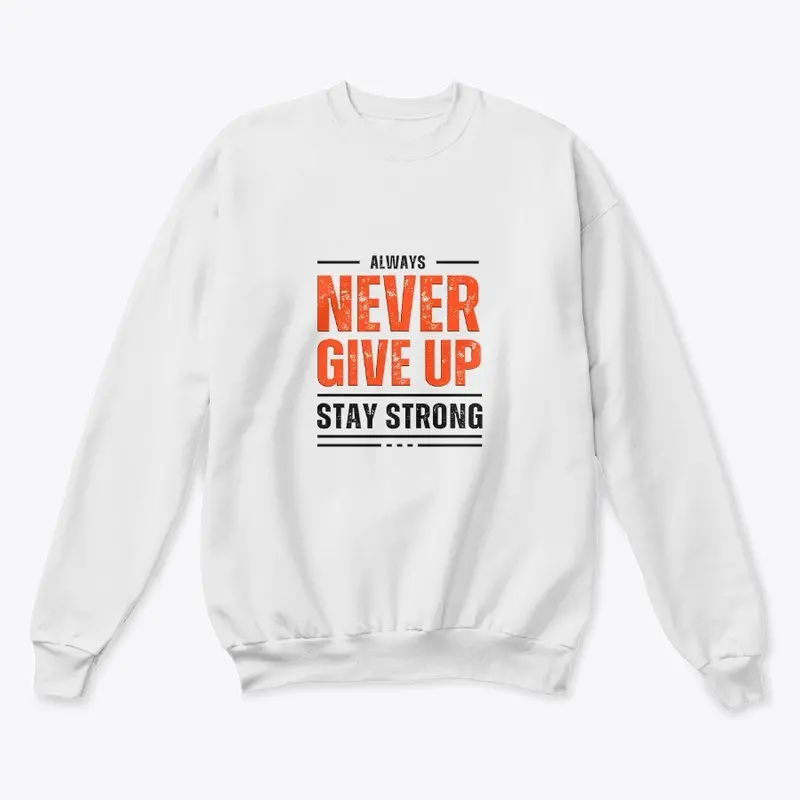 The Never Give Up Tee